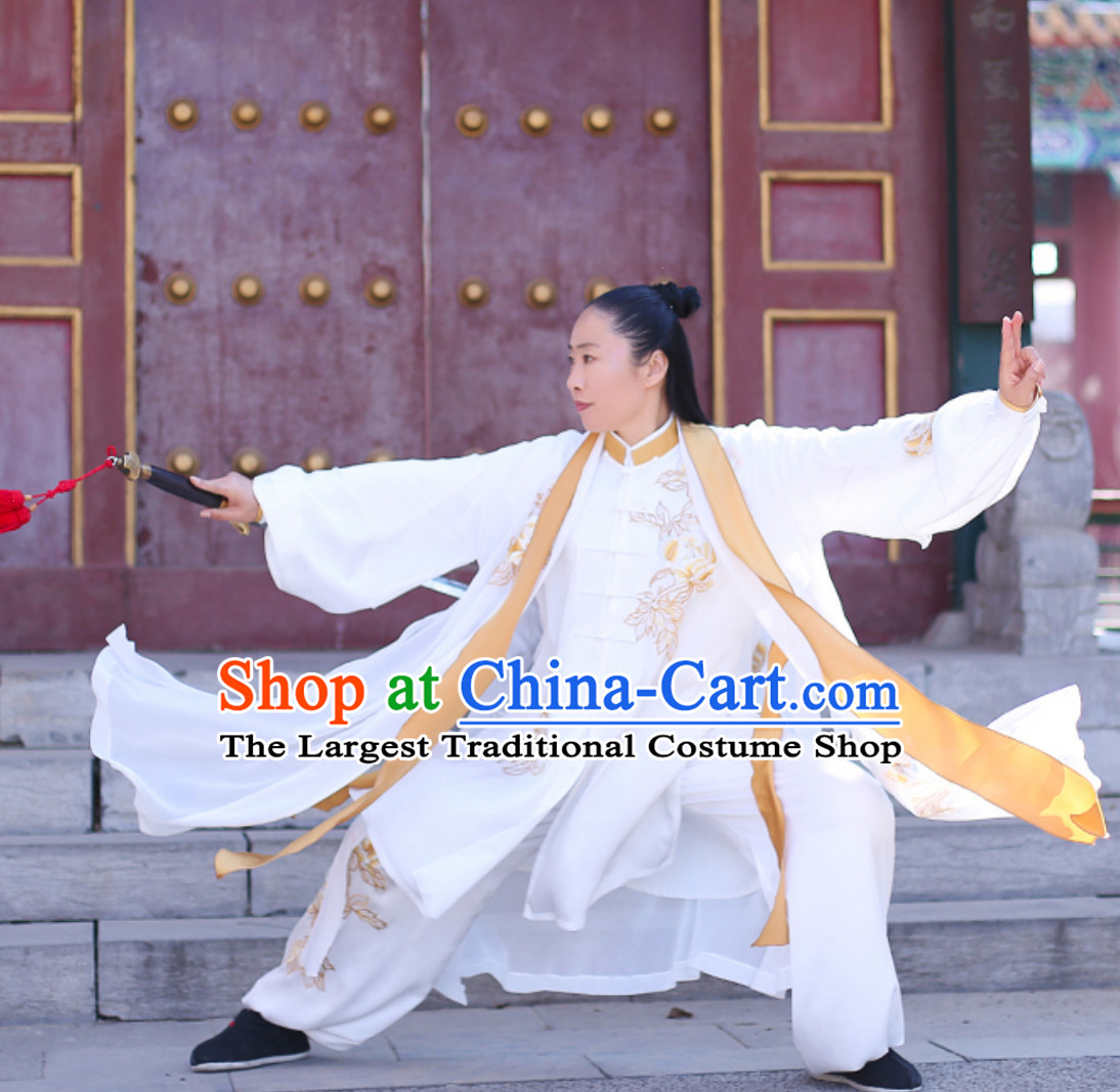 Tai Chi Taiji Kung Fu Uniforms Master Dresses