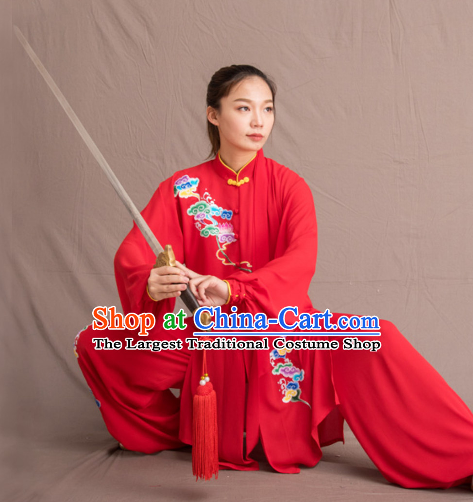Tai Chi Taiji Kung Fu Uniforms Master Dresses
