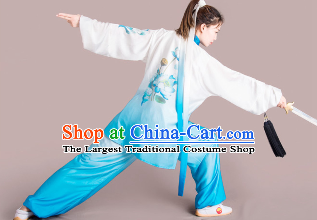 Tai Chi Taiji Kung Fu Uniforms Master Dresses