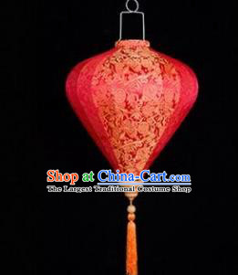 Chinese Traditional Lantern Handmade Red Lanterns Ceiling Lamp New Year Lantern