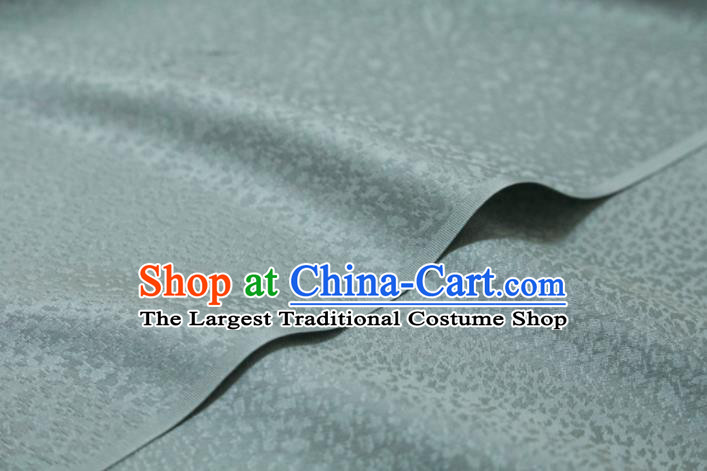 Chinese Classical Floral Pattern Design Light Green Brocade Fabric Asian Traditional Cheongsam Silk Material