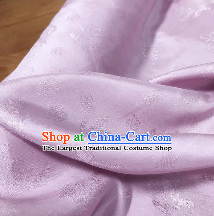 Chinese Traditional Classical Design Pattern Pink Silk Fabric Cheongsam Mulberry Silk Drapery