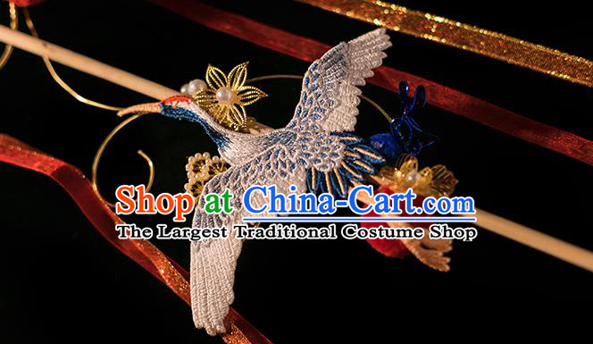 Top Grade Chinese Classical Wedding Fan Accessories Handmade Ancient Bride Embroidered Round Fans for Women