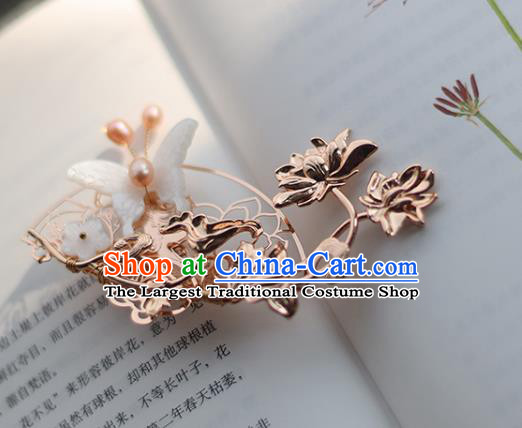 Chinese Classical Hair Combs Traditional Hanfu Hair Accessories Handmade Tassel Hairpins Complete Set