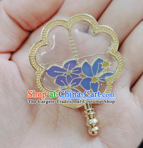 Handmade China Orchid Brooch Accessories Cheongsam Breastpin Classical Jewelry