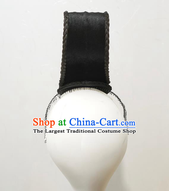 Chinese Female Solo Dance Hairpieces Classical Dance Wigs Chignon Stage Performance Hair Accessories