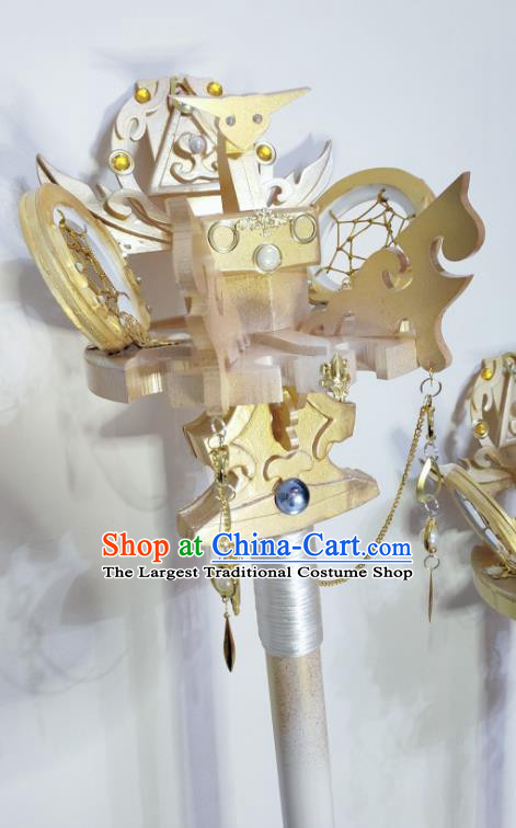 Custom Cosplay Accessories Puppet Show Props Handmade King Sceptre