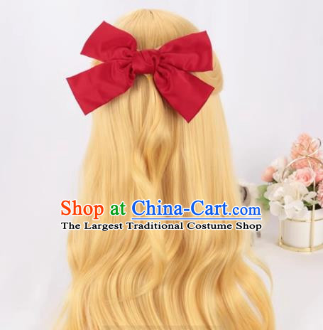 Anime Long Hair Cos Sailor Moon Venus Aino Minako Light Blonde Cosplay Wig
