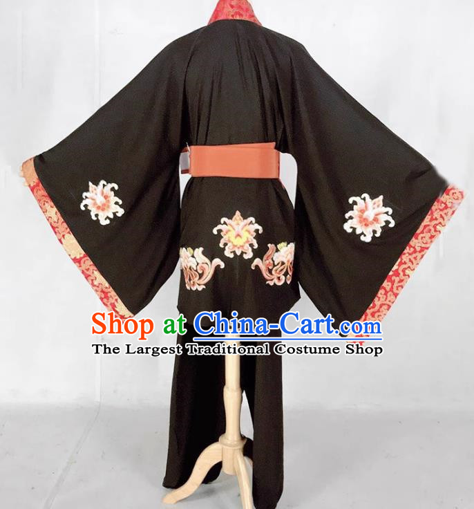 Black Drama Zhu Bajie Costumes Ancient Costumes Shaoxing Opera Huangmei Opera Costumes Large Sleeved Xiaosheng Clothes