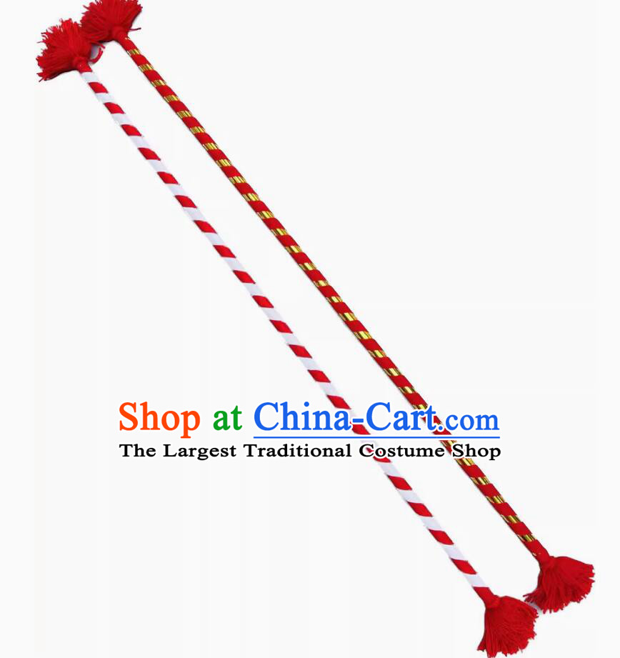 Traditional Chinese Peking Opera Staff Yang Pai Feng Rattan
