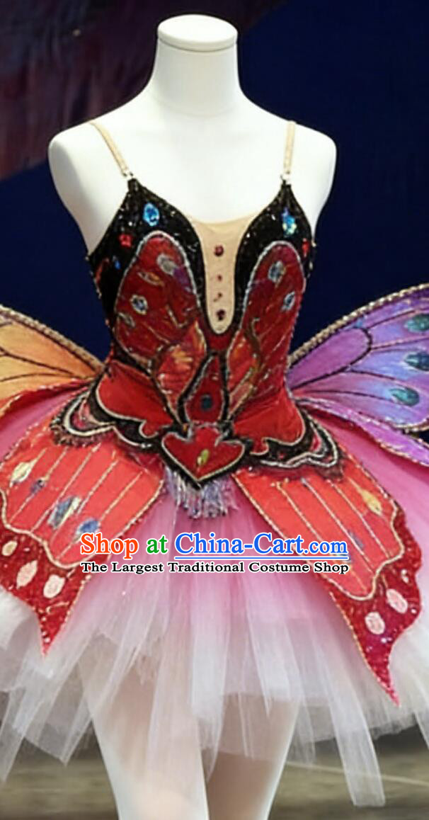 Chinese Butterfly Ballet Costume Set